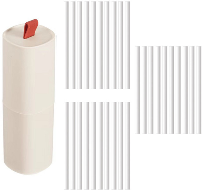 발론스 안심 미니가습기필터 20p+필터통 듀얼 및 모든가습기 완벽호환, 30개, 8mm(한경희)