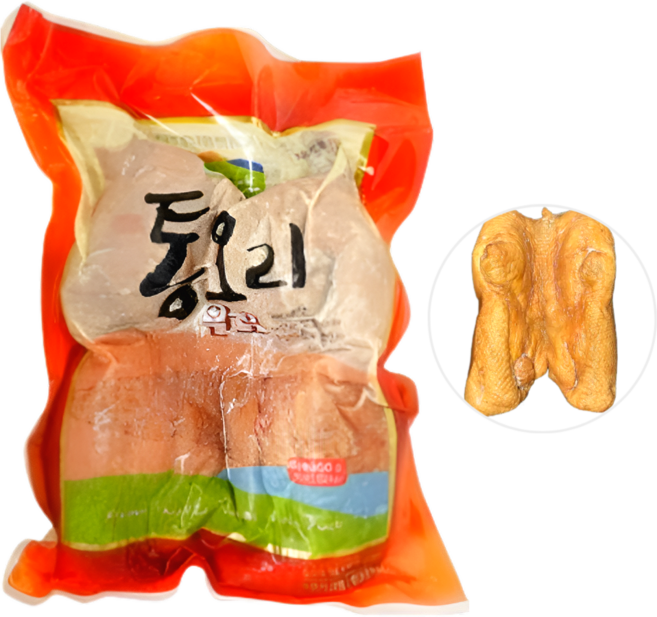 해다온 훈제오리 통오리 완포 업소용 냉동 4.5kg (900g x 5팩), 5개, 900g