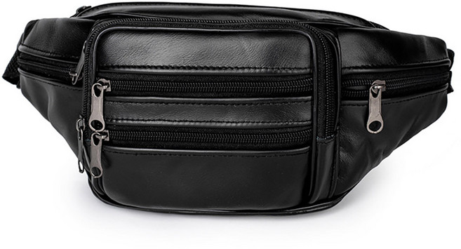 SMN 고급 소가죽 여행 보조가방 힙색 배낭 허리쌕 스포츠 허리 색