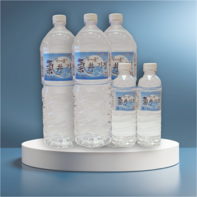 기정 양평 천연알칼리수 pH8.5 자연여과 미국FDA등록, 20개, 500ml