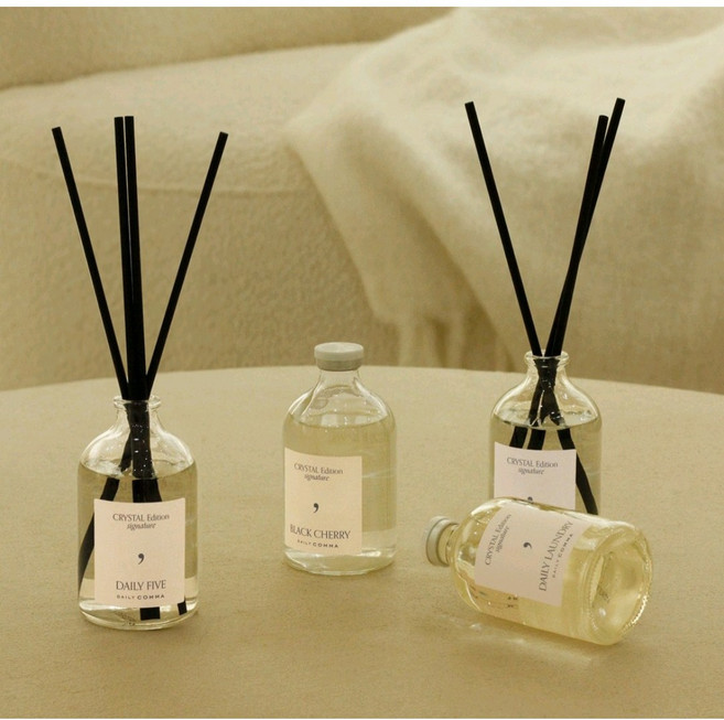 1+1 데일리콤마 홀로그램 디퓨저 (총 200ml), 블랙체리, 100ml, 스프링플라워, 1개