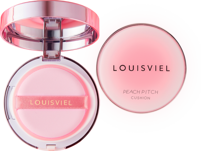 루이비엘 피치피치 에어쿠션 파운데이션 15g, 21호 LIGHT BEIGE, 2개