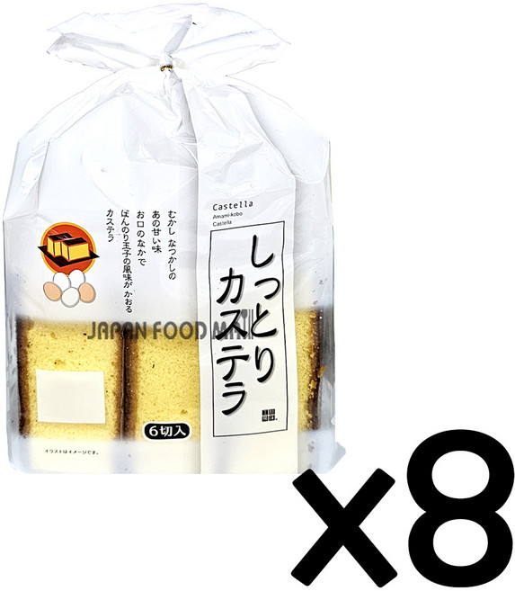 스위트팩토리 소프트 카스테라, 8개, 250g