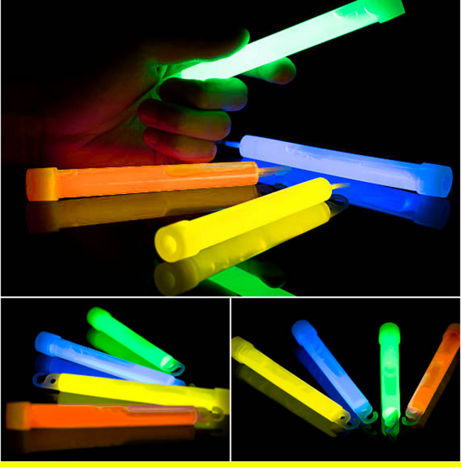 [쎈사] 고휘도 발광스틱 생존 글루스틱 야광봉 캠핑 파티 콘서트 야광스틱, 일반, 오렌지, 1개
