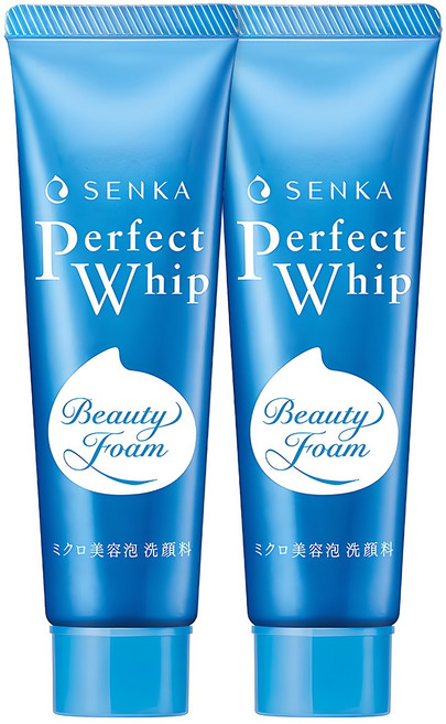 센카 퍼펙트 휩 페이셜 워시 클렌징 폼, 40g, 2개