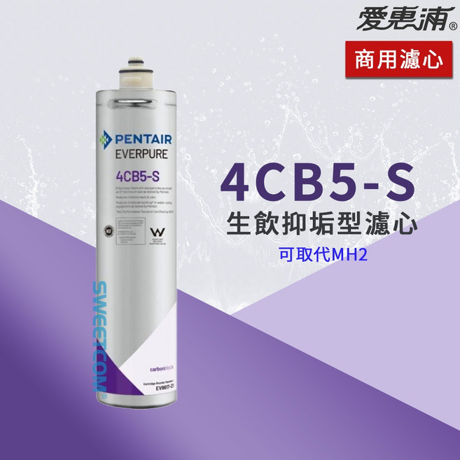 愛惠浦 EVERPURE 4CB5S 生飲抑垢濾心, 1個