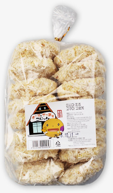 오지상구루메 치즈 고구마 고로케 960g(60g x 16EA) 크로켓 튀김, 960g, 1개