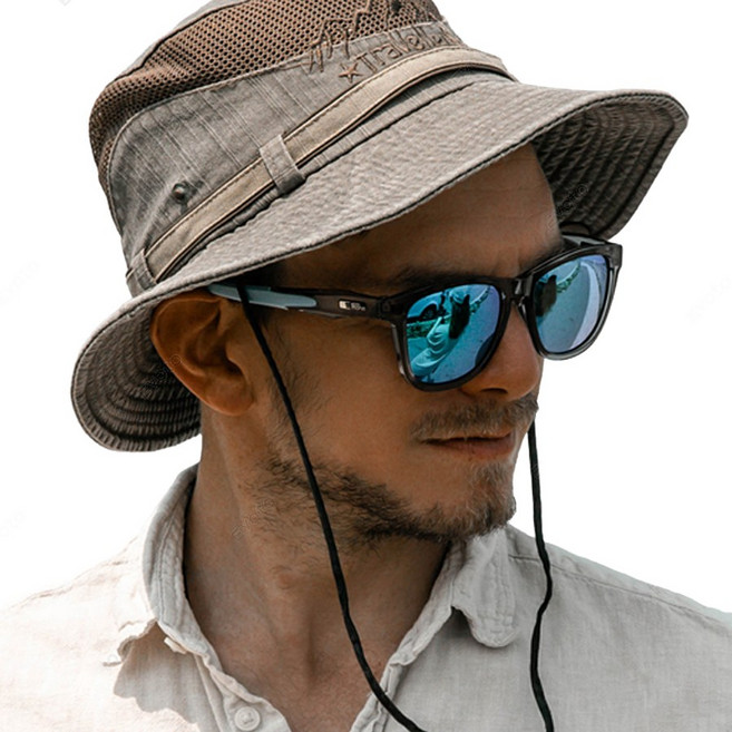 필모리스 MS-067P 편광선글라스 골프선글라스 스포츠고글, 매트블랙스카이블루, 1개