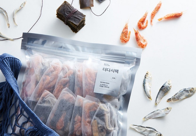 홍진경 더다시팩 3팩 30포 6팩 60포 육수 국물 멸치 다시마 건어물 황태, 15g, 30개