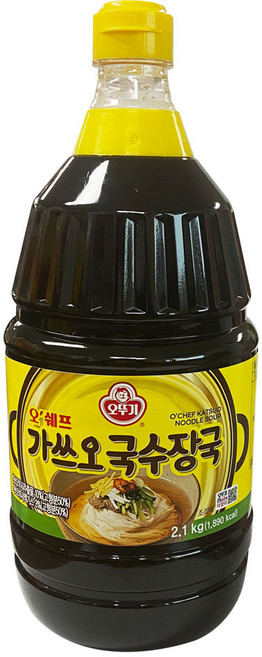 오뚜기 오쉐프 가쓰오 국수장국, 1세트, 2.1kg