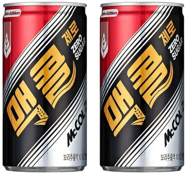 맥콜 제로 190ml*60캔, 190ml, 1개
