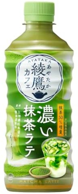 코카콜라 아야타카 카페 진한 말차 라떼 440ml PET x24병, 1개