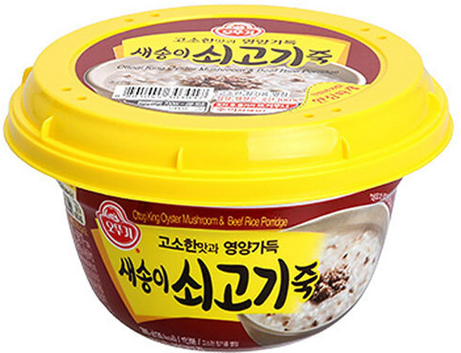 오뚜기 즉석 새송이 쇠고기죽, 285g, 8개