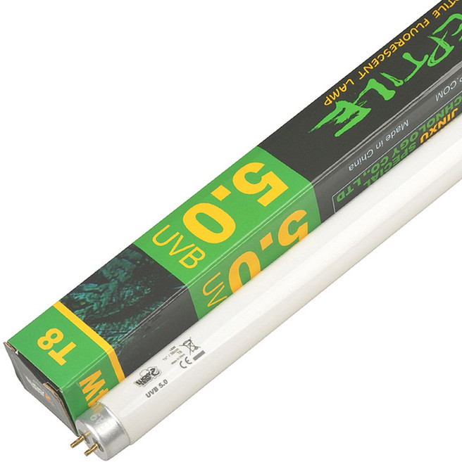 파충류 T8 테라리움 와트 열대 14 5 전구 UVA 0 튜브 38cm UVB 형광 램프, 1개