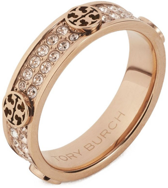 토리 버치 파베 아이콘 링