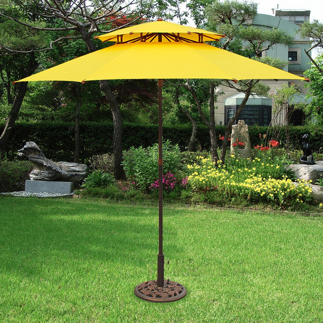 드림레저 카본 파라솔 (2300 받침대 별매), 옐로우