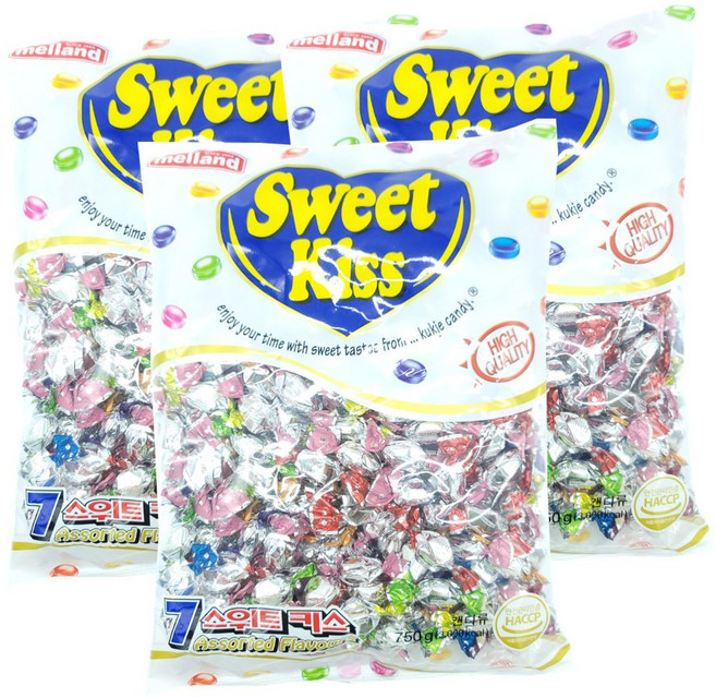 스위트키스 레인보우 캔디 750g, 1개
