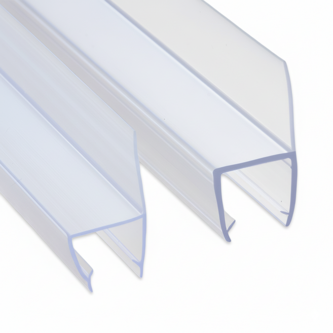 솔브릭 샤워부스 유리문 쫄대, 1m, 2개