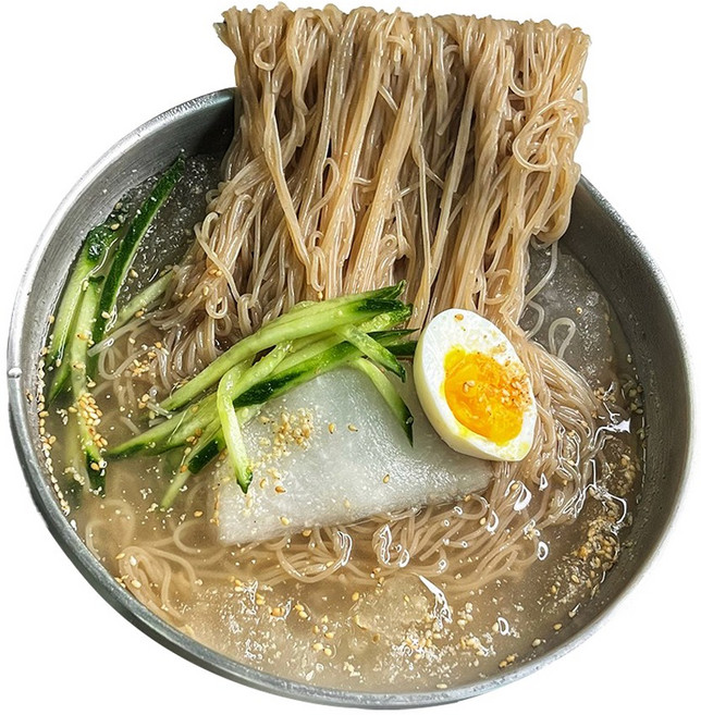 농가살리기 평양 물냉면 세트 10인분 (냉면 10개+사골육수 10개+물냉면 양념장 10개), 1개, 2kg