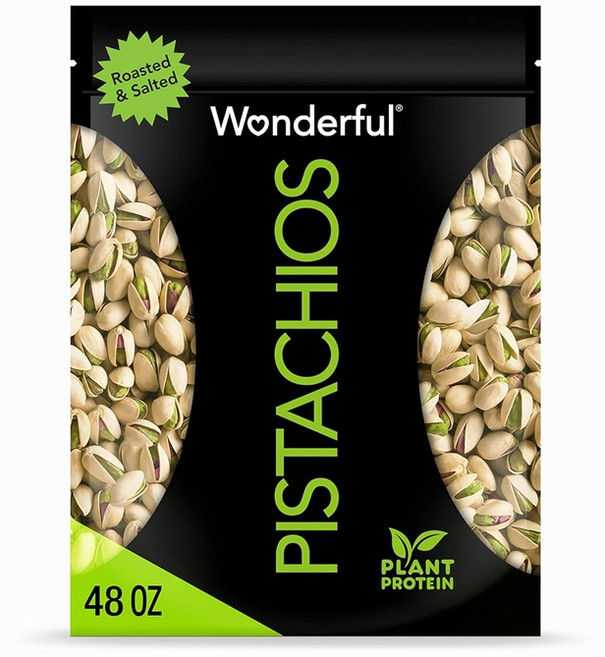 피스타치오 구운&소금절임 견과류 48온스, 1개