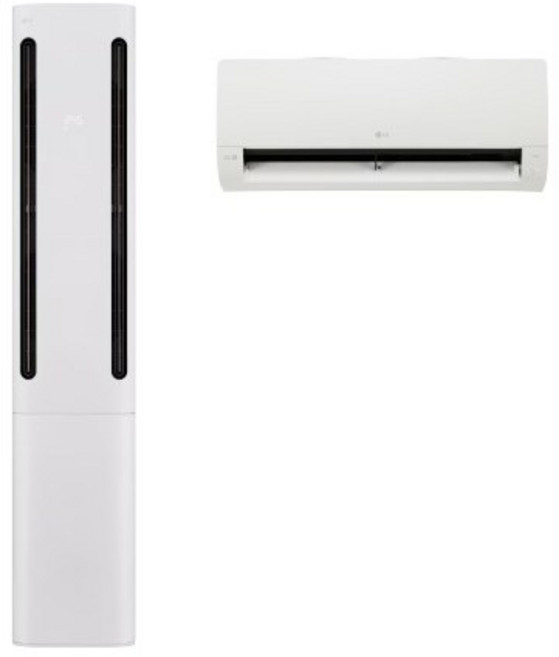 LG전자 인버터 위너 듀얼 투인원 스텐드형 에어컨 18평형 FQ18FC1EA2, 매립배관형
