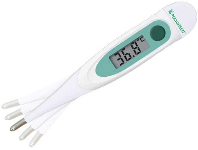 겨드랑이체온계 액와체온계 수은 대용 약국 신생아 아기, 플랙서블팁-60초, 1개 - 쿠팡