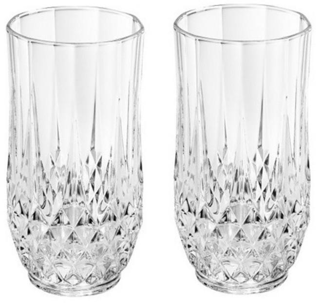 크리스탈 텀블러 3종(2P)하이볼 비어글라스, A.DIAMOND, 1개