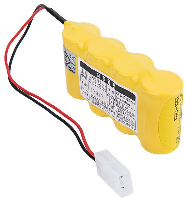 케이원 포레소 소방예비전원 DC 4.8V SC 1300mAh (1x4), 1개