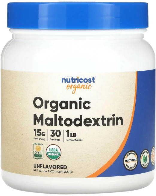 신상할인판매 Nutricost 유기농 말토덱스트린 무맛 454g(1lb) 최저가격, Nutricost유기농말토덱스트린무맛454g1lb, 454g, 1개 - 쿠팡