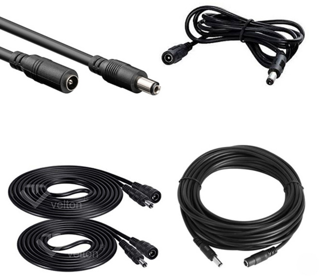 DC 전원 연장 케이블 어댑터 전원선 코드 길이연장, DC연장케이블 3M, 1개