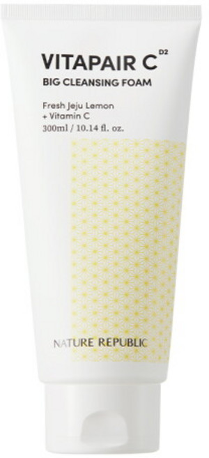 [네이처리퍼블릭] 비타페어C 빅 클렌징 폼, 300ml, 1개