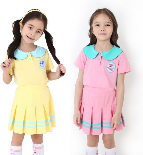 여아 아동잠옷 실내복 캐치티니핑 상의 스커트 세트