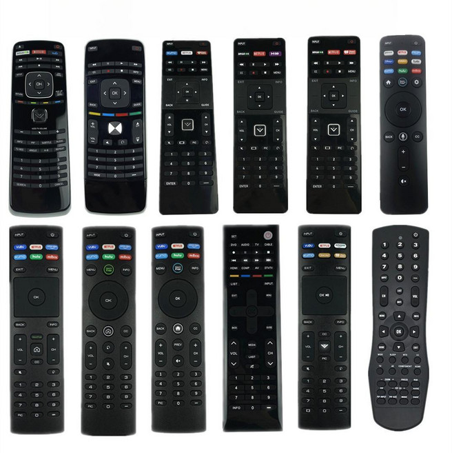 만능리모컨 SMARTEVER RMT1 TV용 RM 리모컨 C3416 T1, 1개, VIZIO 범용 모델, 기본 색상