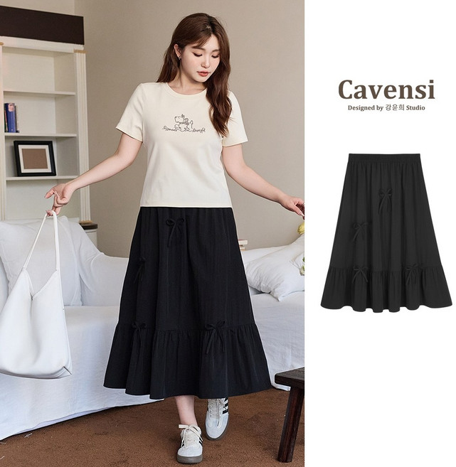 Cavensi 蛋糕裙 顯瘦百搭