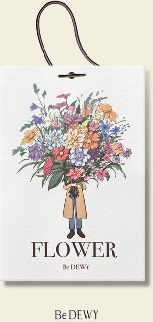 비듀이 퍼퓸 샤쉐 차량용 옷장 에어 프레셔널 20g 5종, 플라워(FLOWER v2), 1개