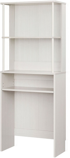 아이리스 오야마 쓰레기통이 들어가는 주방 수납 선반 하이 타입 GUR-595H, 화이트