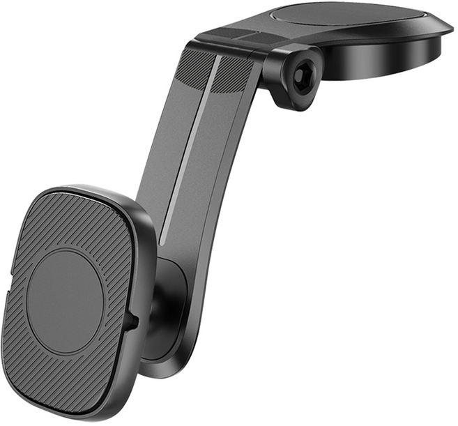 믿추 차량용 태블릿거치대 자석 대시보드 마그네틱 아이패드 갤럭시탭, 1개, 블랙 롱바디