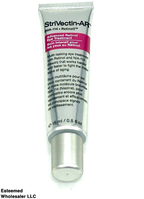 레티놀 나이트 수분 크림 스트라이벡틴 AR NIA114+레티놀 Advanced Eye 트리트먼트 0.5 온스(1온스=약30g) w/o box, 레티놀 나이트 수분 크림 스트라이벡틴 AR NIA114