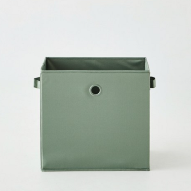 한샘 샘 폴리 수납 바스켓, 딥 그린DG, 3개