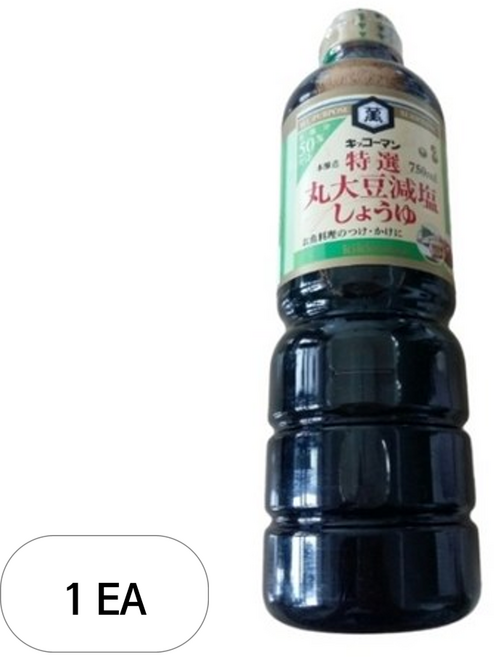 기꼬만 토쿠센 마루다이쥬 겐넨 간장, 750ml, 1개