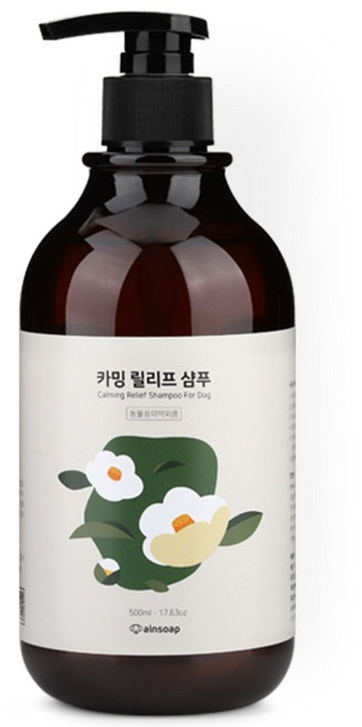 아인솝 카밍릴리프 강아지 샴푸, 500ml, 1개입, 1개