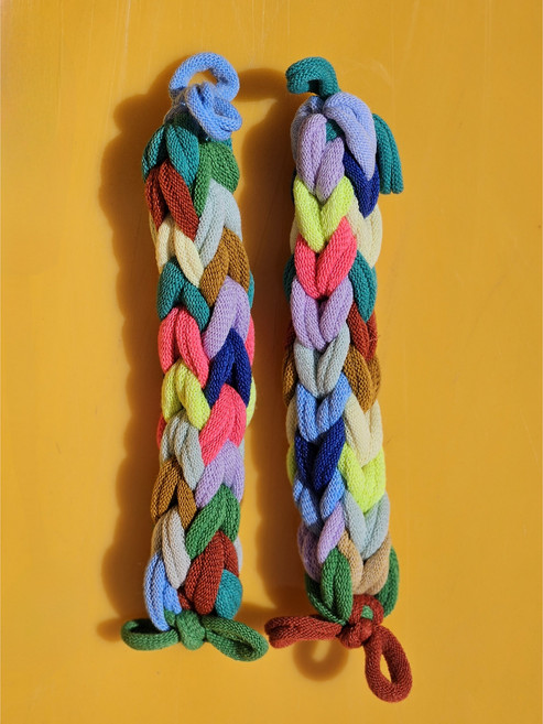 똥강아지얌 롱스틱 강아지 터그 노즈워크 장난감 혼합색상, 1개