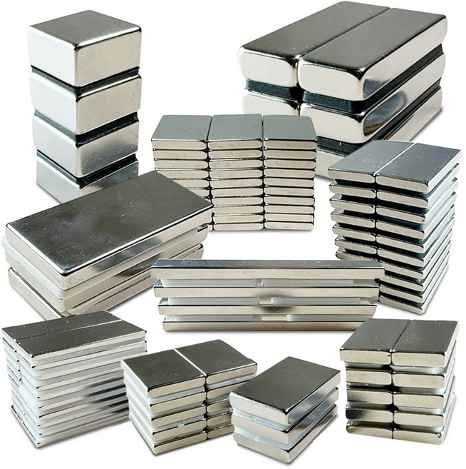 니즈자석 초강력 네오디움 사각자석 모음, 1개, 15.NS 20mmX10mmX1mm(3개)