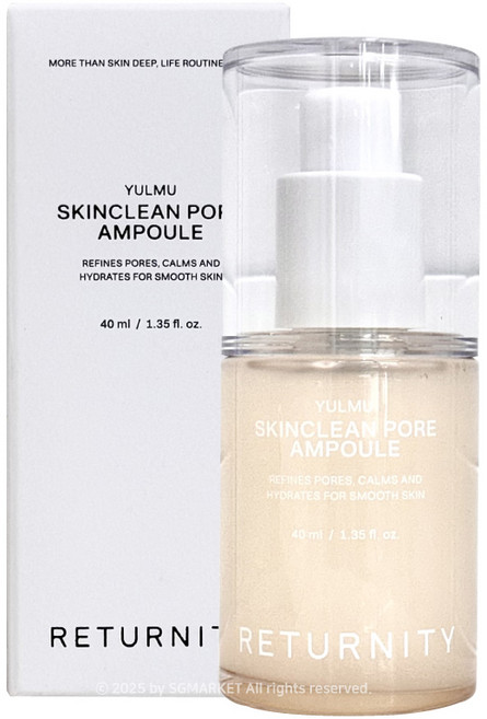 리터니티 율무 스킨클린 모공 앰플, 1개, 40ml