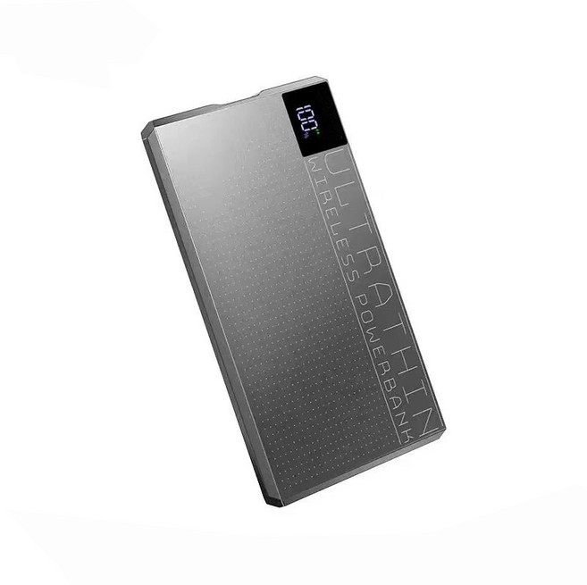 ULTRATHIN 磁吸無線行動電源, 鈦灰色【冰點控溫+閃充3.0】,5000mAh【3C/WH標識】, 鈦灰色, G42