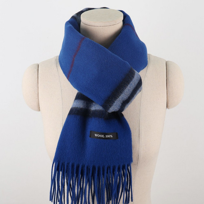 에스랑제이 바인드 남성 여성 울 머플러 목도리