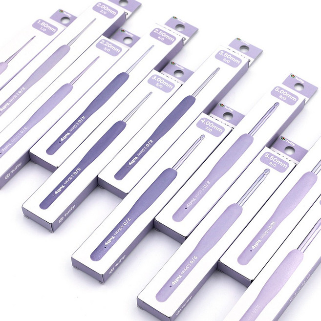 튤립 에티모 라벤더 모사용 코바늘 (단품)