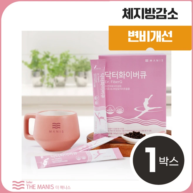 매니스 닥터 화이버큐 36포, 1개, 180g - 쿠팡