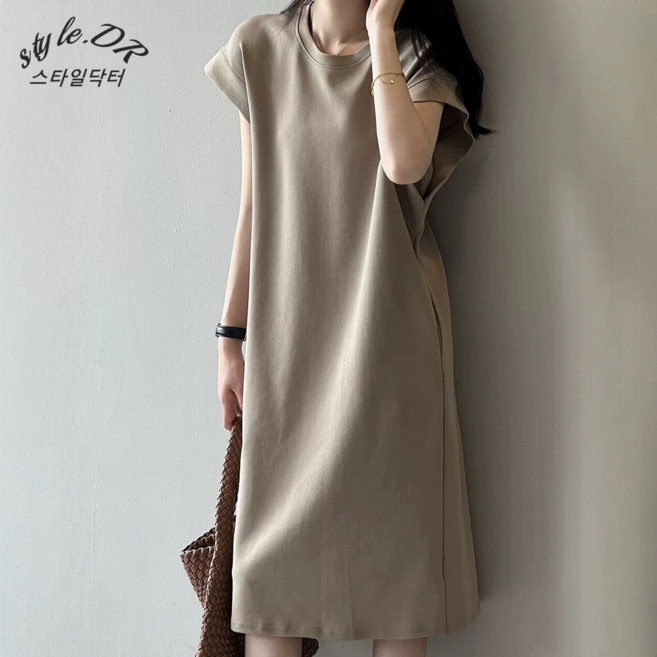 스타일닥터 여성 빅사이즈 원피스 캐주얼 루즈핏 원피스