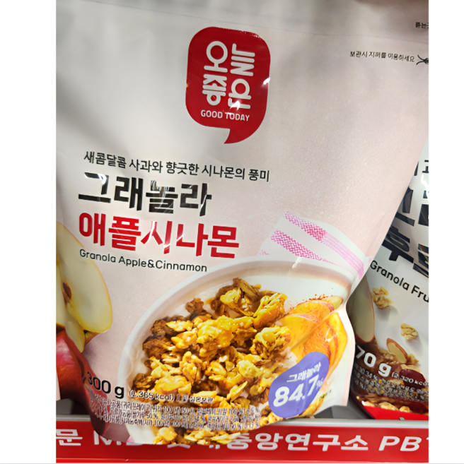 오늘좋은 그래놀라 애플 시나몬, 1개, 300g